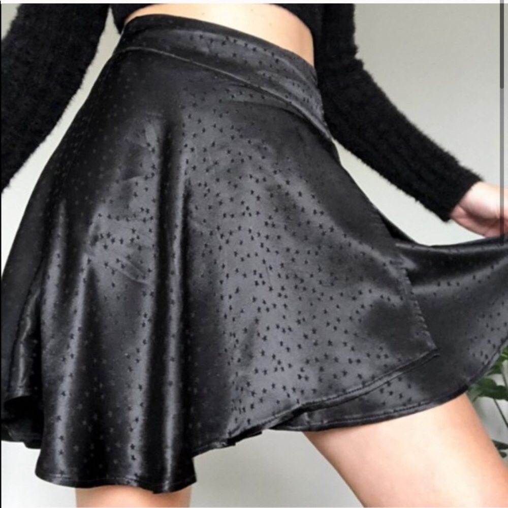 Free People Starstruck Skirt Black